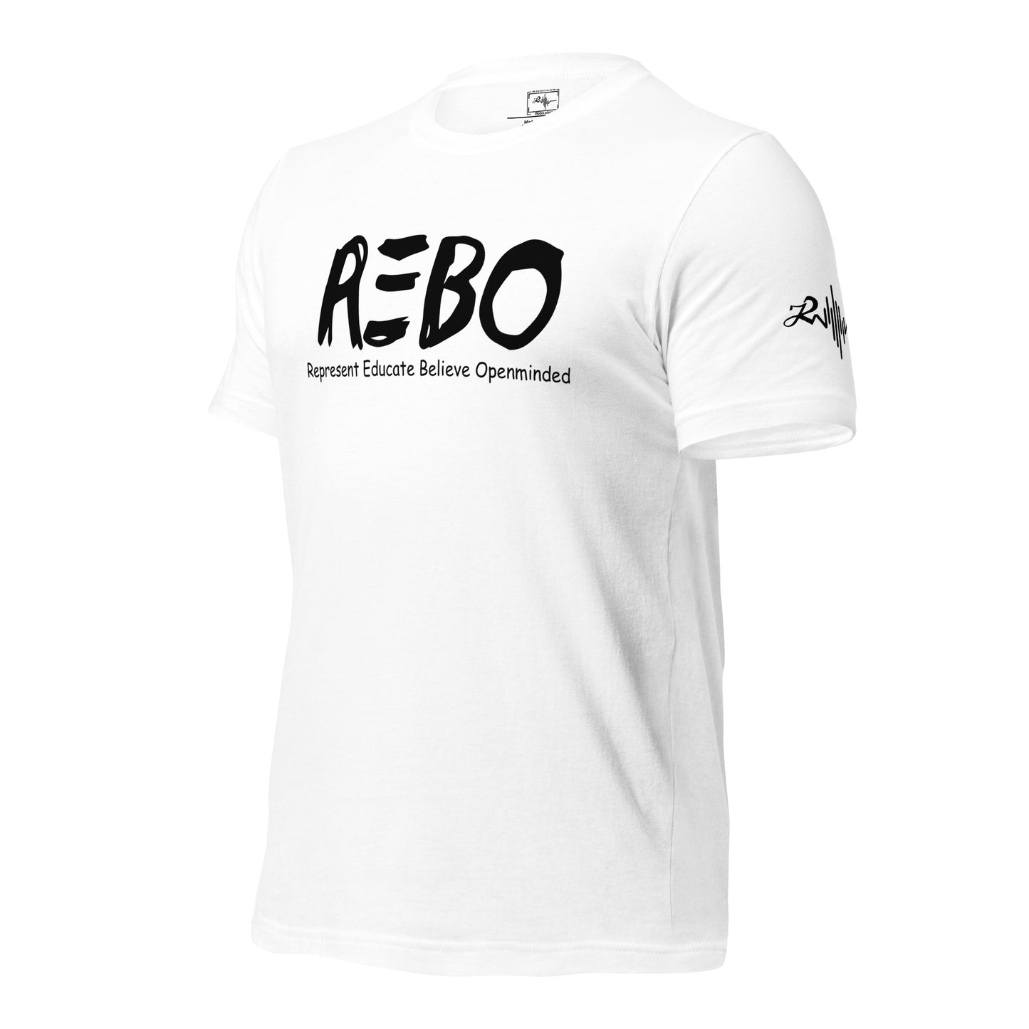 Black word Short Sleeve tee