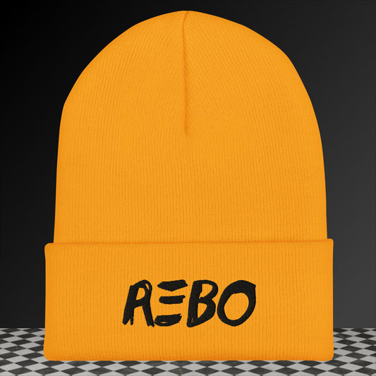 Black word Beanie