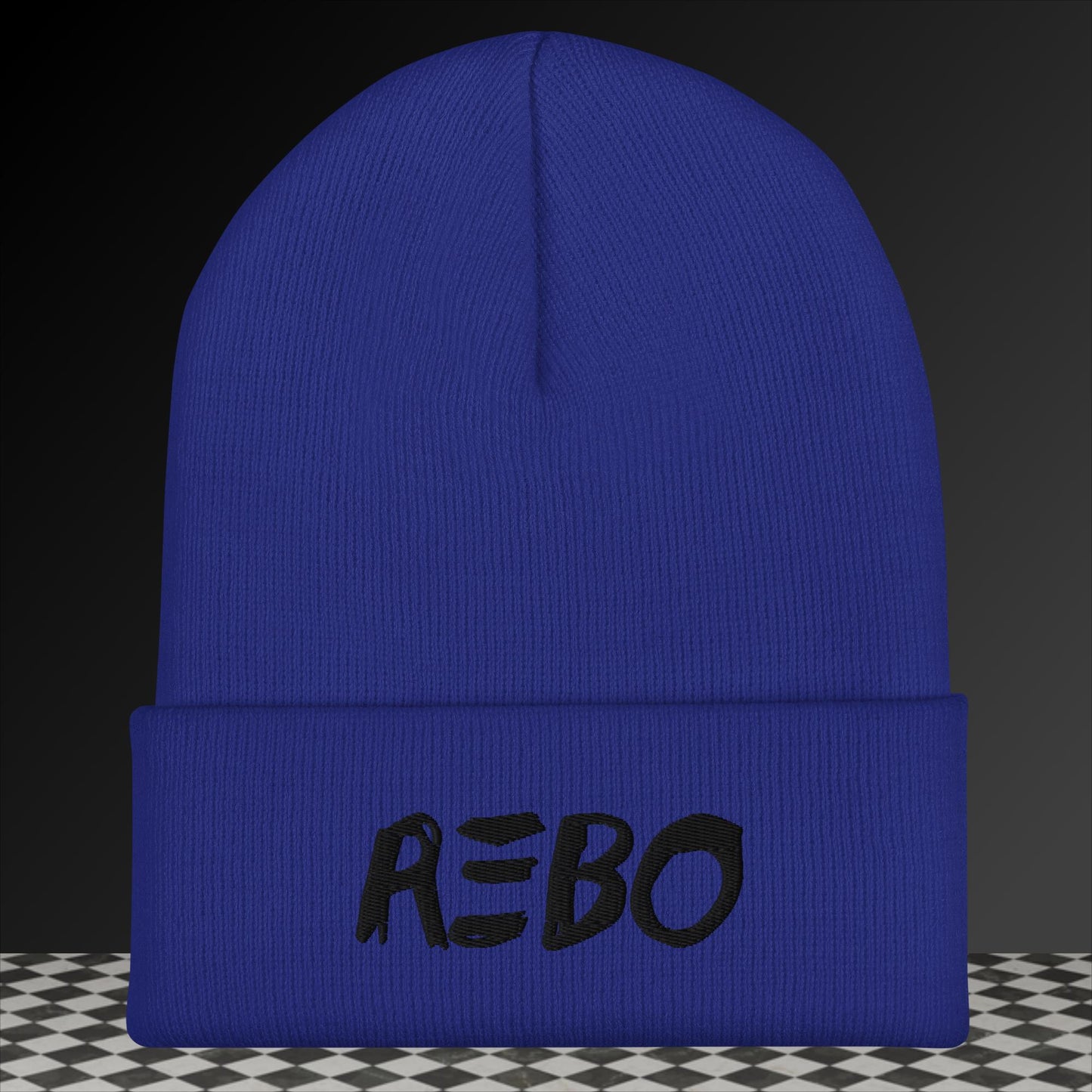 Black word Beanie