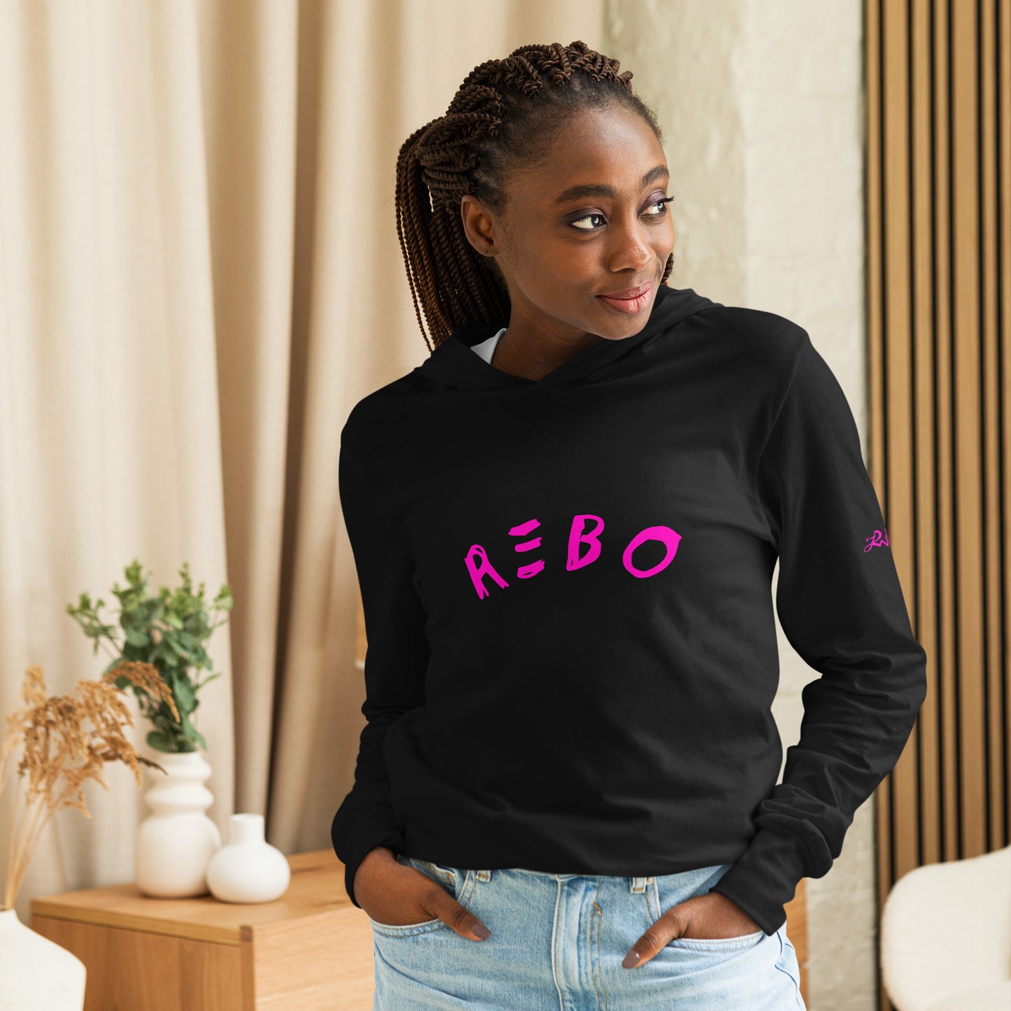 Women Hooded long-sleeve tee