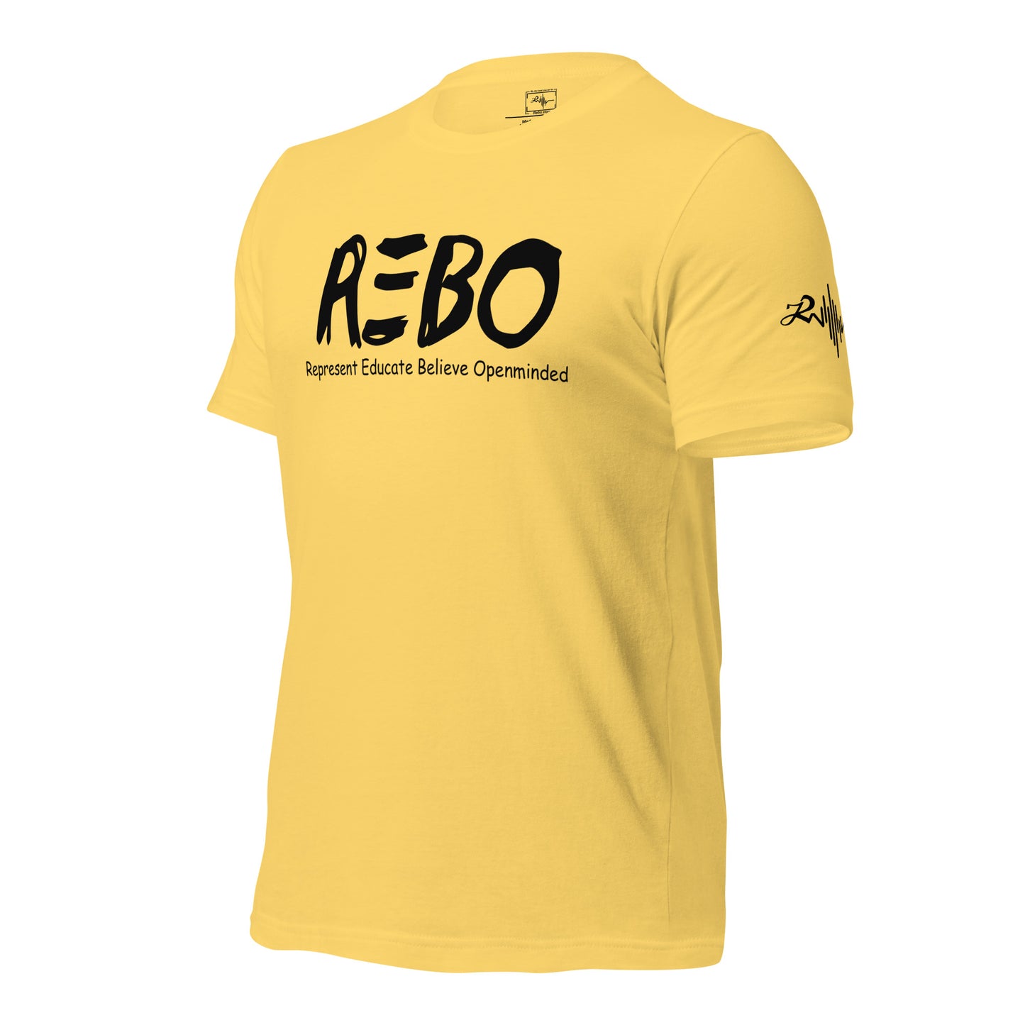 Black word Short Sleeve tee
